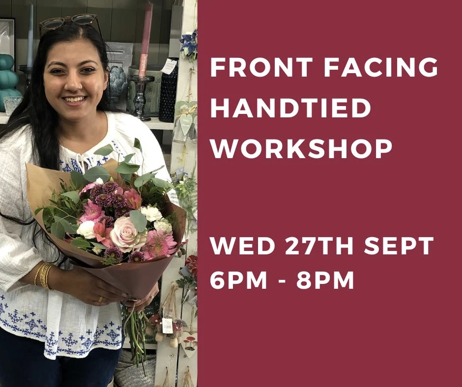 Learn How To Make a Front Facing Handtied Bouquet - Liverpool Flower School